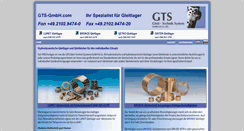 Desktop Screenshot of gts-gmbh.com